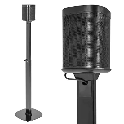 Image of Maclean MC 940 Loudspeaker Floor Stand Compatible with Sonos® One,Sonos® One SL, max. 10kg