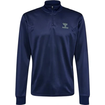 Image of hummel Men&#039;s Hmlstaltic Poly Half Zip L/S Pullover Sweater