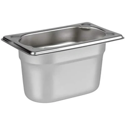 Image of APS GN 1/9 container, stainless steel Gastronorm dimensions 175 x 105 mm/height 100 mm/volume 1.0 litres