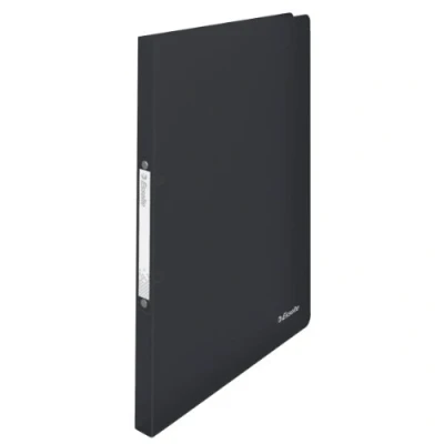 Image of Esselte 2 Ring Binder, PP, Holds up to 100 Sheets, Vivida Range, 16 mm Spine, 624033 A4, Black