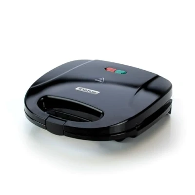 Image of Status 2 Slice Non Stick Sandwich Toaster Black