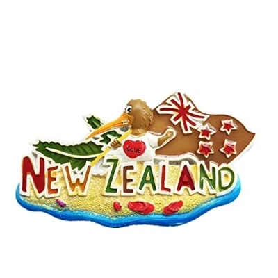 Image of 3D New Zealand Kiwi Bird Fridge magnet Travel Sticker Souvenir,Home &amp; Kitchen Decoration refrigerator