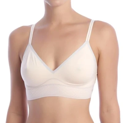 Image of Sloggi Women&#039;s Body Adapt Bralette Bra, Skin Light Combination, XS Plus