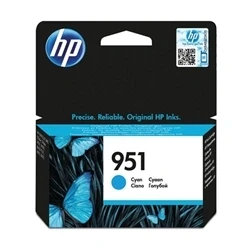 Image of HP 951 Cyan Original Ink Cartridge (CN050AE)