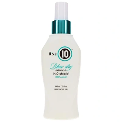 Image of It&#039;s a 10 Haircare Miracle Blow Dry H2O Shield, Humidity Control, De Frizz, 180ml