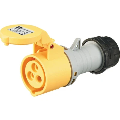 Image of MK Electric Industrial Connector, IP Rated Socket 130V, 2P+E
