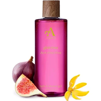 Image of Arran Glen Rosa Luxury Body Wash (300ml/10floz) Premium Bath &amp; Shower Gel Scented with Fig Calming Ylang