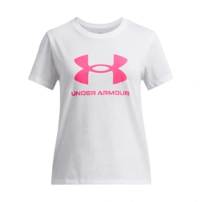 Image of Under Armour Girl&#039;s UA Big Logo SS Shirt