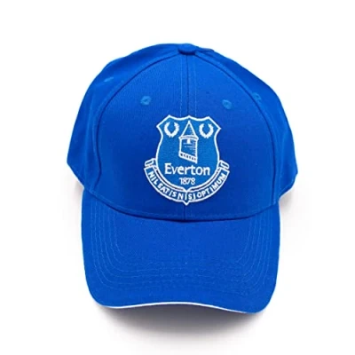 Image of Everton Official Royal Blue Adult Baseball Cap EFC Gift