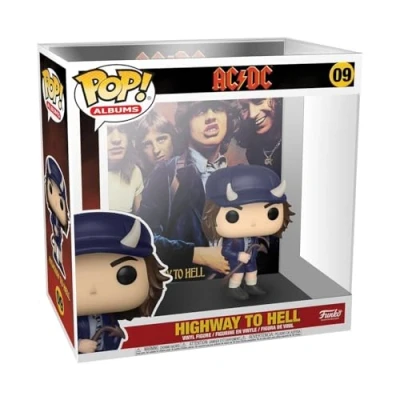 Image of Funko Pop! Albums: AC/DC Highway to Hell Music Collectable Vinyl Figure Gift Idea Official Merchandise Toys for Kids &amp; Adults Fans Model Collectors and Display