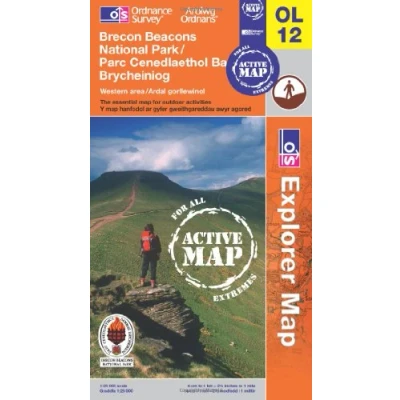 Image of Brecon Beacons National Park Western &amp; Central Areas (OS Explorer Map): OL12
