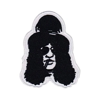 Image of Guns N Roses Slash Patch Badge Embroidered Iron on Applique Souvenir Accessory