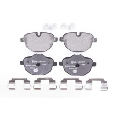 Image of 2449288, 2456869, 2456870, 2788284, 34206877648 Brake pad set HELLA 8DB 355 013 921 BMW: 5 Saloon, Touring