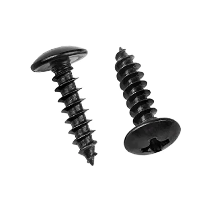 Image of ORANXIN M4 x 16mm 100 Pcs Carbon Steel Round Head Self Tapping Wood Screw Cross Mushroom Drilling