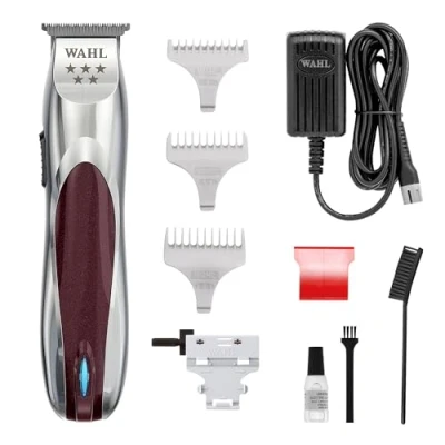 Image of Wahl 5 Star ALignTrimmer, Cord/Cordless Lithium Ion Trimmer, Professional Hair Trimmers, Detailing and Outlining, Lightweight, Ergonomic, Zero Gap Adjustable, Compact T Blades, Barbers Supplies