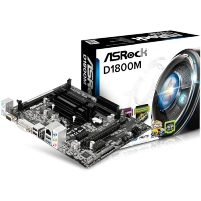 Image of Asrock D1800M Micro ATX Motherboard
