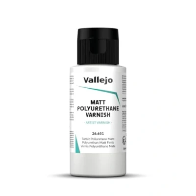 Image of Vallejo Model Color 60 ml Matte Polyurethane Varnish