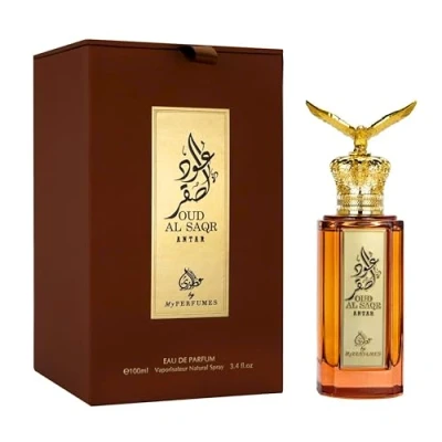 Image of Oud Al Saqr Antar 100ml Eau de Parfum by My Perfumes Mystical Arabian Fragrance with Velvety Oud, Exotic Florals, and Tantalizing Spices Captivating Timeless Scent for Men Women