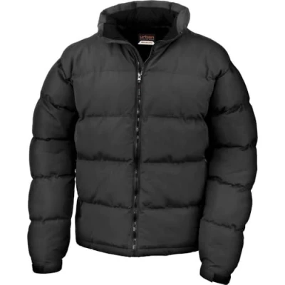 Image of Result R181m Holkham Men&#039;s Down Feel Jacket, Black, 3X Large