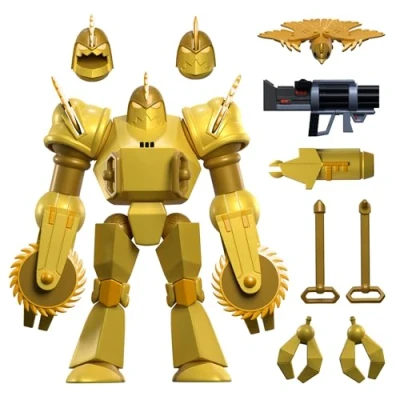 Image of Super7 ULTIMATES! SilverHawks Buzz Saw 8&quot; Action Figure with Accessories Classic Cartoon Collectibles and Retro Toys