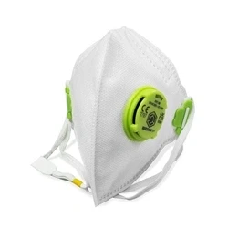 Image of Beeswift B Brand P2 Face Mask with Valve Fold Flat