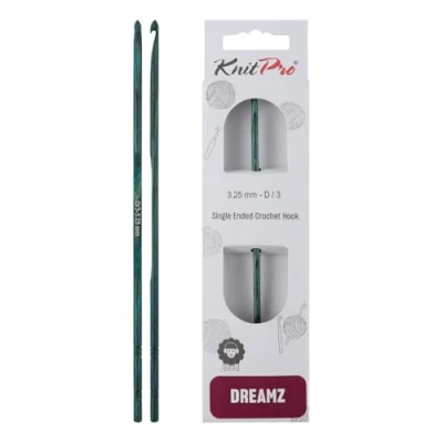Image of KnitPro Dreamz wooden crochet hook 3.25mm 1pc