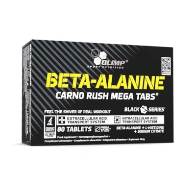 Image of Olimp Labs BETA Alanine Capsules, CARNO Rush, Pack of 80 Mega Tablets, Rush