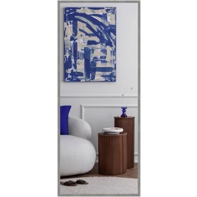 Image of nielsen HOME Wall Mirror 70x170cm, Star Grey Décor with Hanging Set, Hallway Mirror, Bedroom Décor, Mirrors for Bedrooms and Living Room