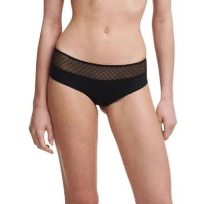 Image of Chantelle Norah CHIC HIGH Waisted FULL Brief Briefs, Women&#039;s, Size: Medium, Schwarz