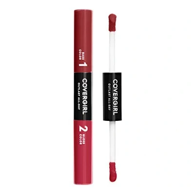 Image of CoverGirl Outlast All Day Color &amp; Lip Gloss, Precious Ruby, 0.2 Ounce