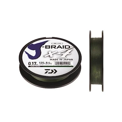 Image of Daiwa Adult J Braid X4E String Dark Green 0.33mm