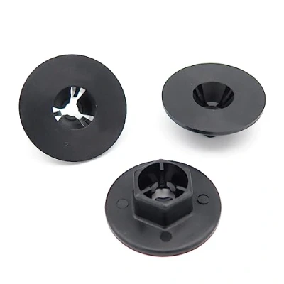 Image of VVO Fasteners Plastic Rear Wheel Arch Lining and Mudguard Clip, Black (Pack of 10)