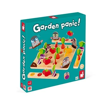 Image of Janod Beware of The Mole Game Childrens Board FSC Certified Skill Ages 2 and up J08246