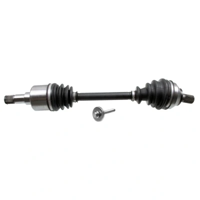 Image of 1223785, 1223788, 1223791, 1302703, 1302704 Drive shaft FEBI BILSTEIN 180786 Front Axle Left with screw VOLVO: C30, V50, S40 II, FORD: Focus 2, C Max
