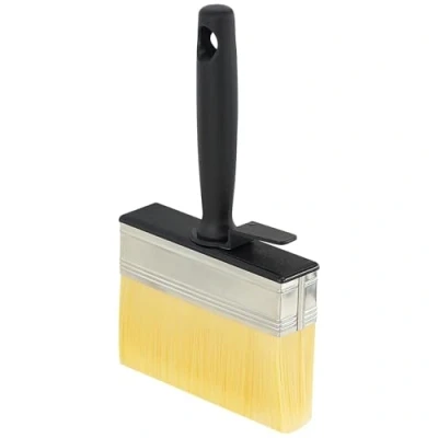 Image of Professional Paint Brush Shed Fence &amp; Decking Painting Paste Wide 120 mm (1)