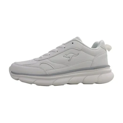 Image of KangaROOS Women&#039;s K cr Adina Sneaker, White Mono, 3.5 UK