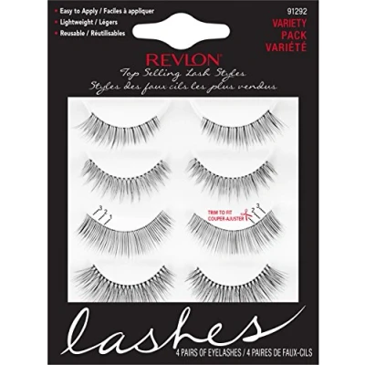 Image of Revlon Beyond Natural Lashes Value Multipack of 4, Top Selling Styles, 91292