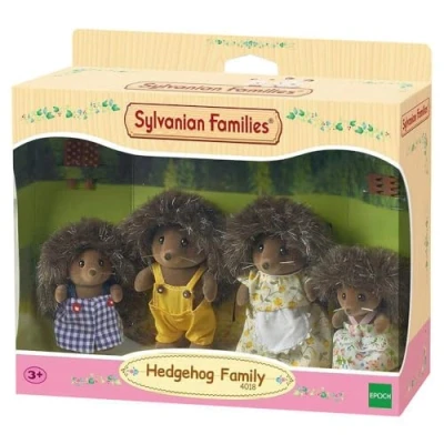 Image of Sylvanian Families Hedgehog Family dollhouse playset 4018
