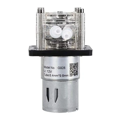 Image of Peristaltic Pump 12V DC 500mL/min, Large Flow Aquarium, Metering Dosing for Tropical Lab Analytical, with Wrench