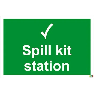 Image of Spill Kit Station Sign 1.2mm rigid plastic 300mm x 200mm
