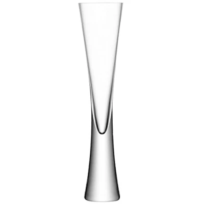 Image of LSA International Moya Champagne Flute 170 ml Clear Set of 2 Mouthblown and Handmade Glass MV17