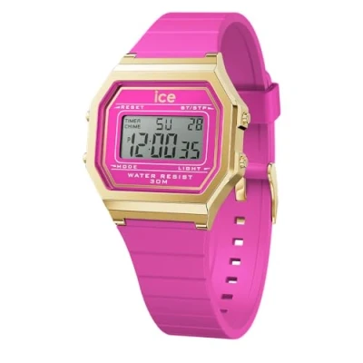 Image of Ice Watch Digit Retro Barbie Pink WoMens 022527 Silicone One Size