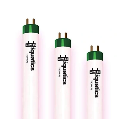 Image of iQuatics Juwel Compatible Aquarium Fluorescent Light Bulb T5 (3 Pack), Tropical, 45w 895mm 36&quot;