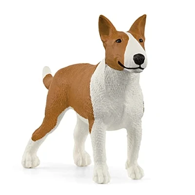 Image of SCHLEICH 13966 Bull Terrier Farm World Toy Figurine for children aged 3 8 Years