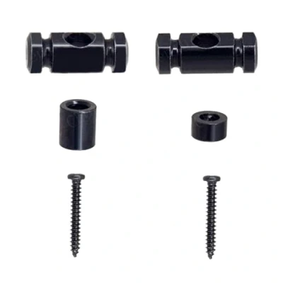 Image of Roller Guitar String Tree Guides Retainers Guide Set With Mounting Screws Accessories For Electric Trees