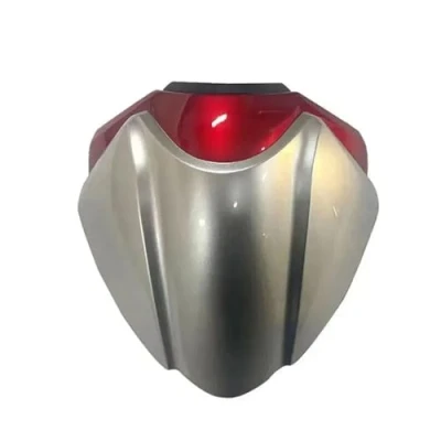 Image of DZSQMLJG Motorcycle Rear Seat Cover Cowl Pillion Fairings For SUZUKI Hayabusa GSX1300R 2021 2022 2023 passenger Tail Back Cowl(Silverred)