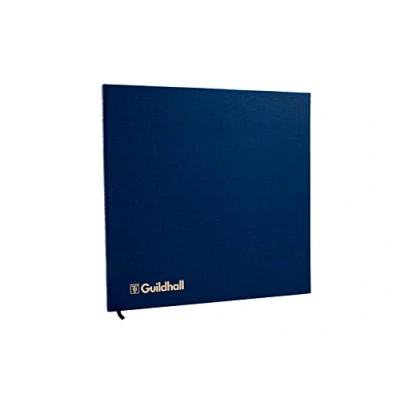 Image of Exacompta Guildhall Account Book, 298x305mm, 21 Cash Column, 80 Pages