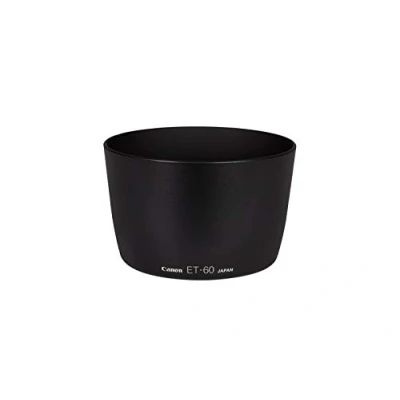 Image of Canon ET 60 Lens Hood For EF 75 300mm f/4.5 5.6/2, /3, USM/2, USM/3, S 55 200mm 5.6 IS, Black
