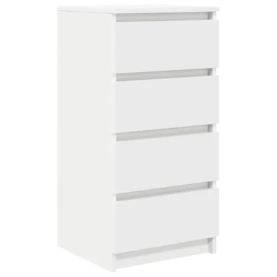 Image of vidaXL Sideboard White 37.5x35x76 cm Engineered Wood