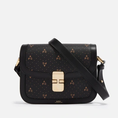 Image of A.P.C. Sac Grace Small Leather Shoulder Bag
